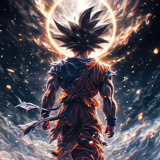 Stylish Son Goku Pfp