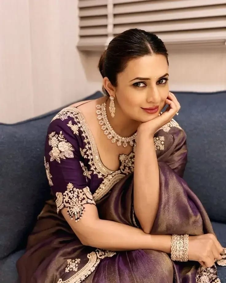 Tissue Silk Saree Blouse Designs