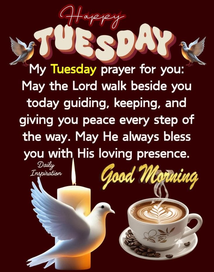 Tuesday Good Morning Images with Quotes