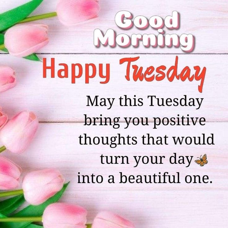 Tuesday Good Morning Wallpaper