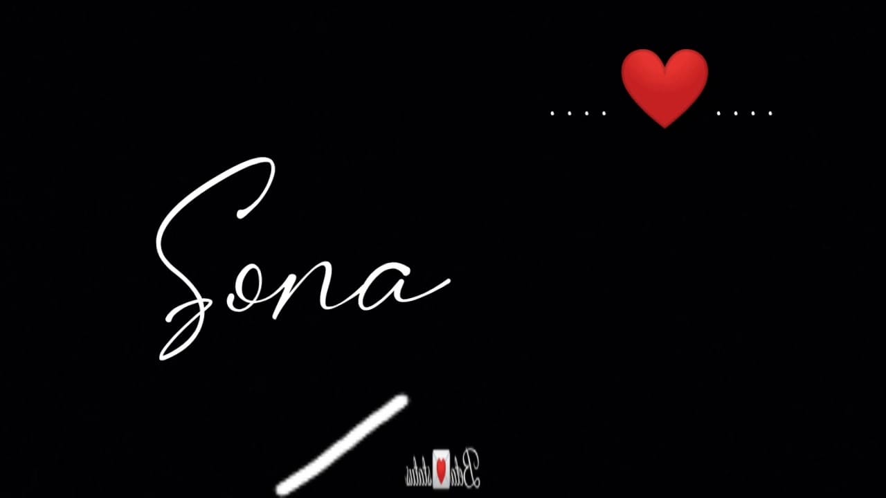 Wallpaper Sona Name Image