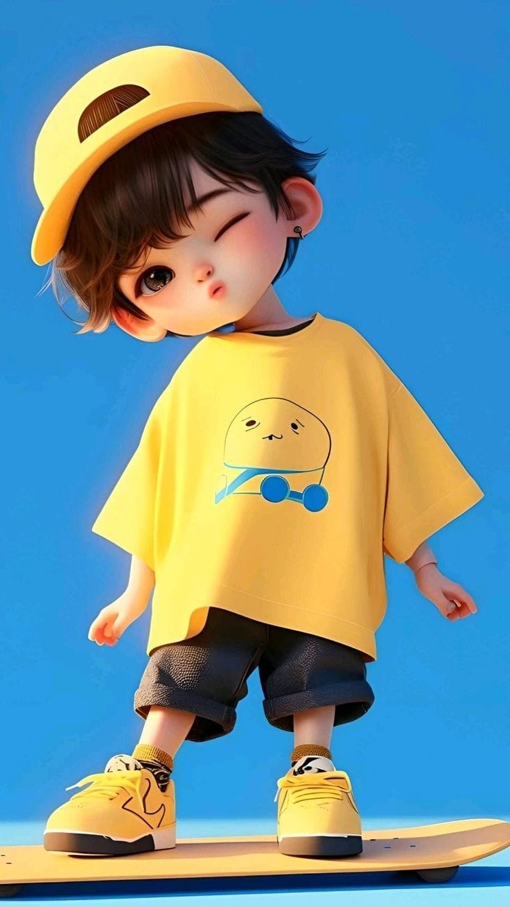 Whatsapp Instagram DP for Boys Cartoon