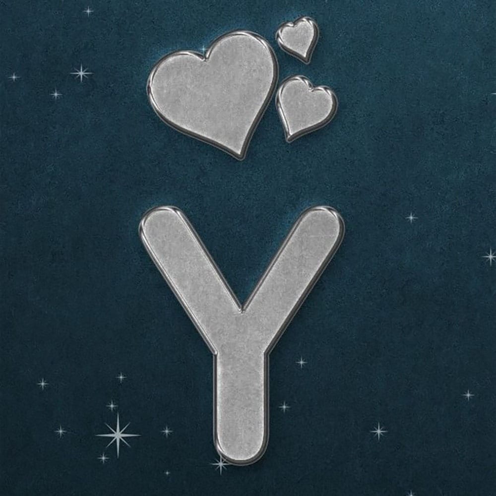 Y Letter Design DP