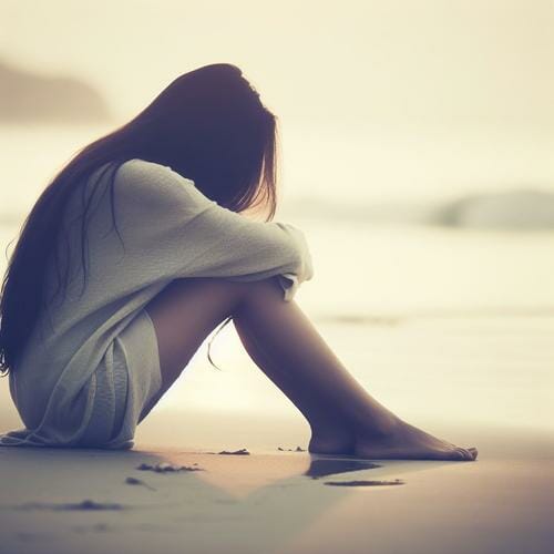 Alone Sad Girl DP  Download Emotional Profile Picture for Social