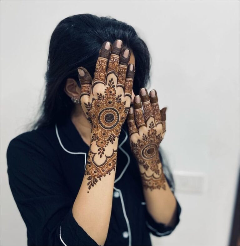 bank hand mehndi design simple and beautiful