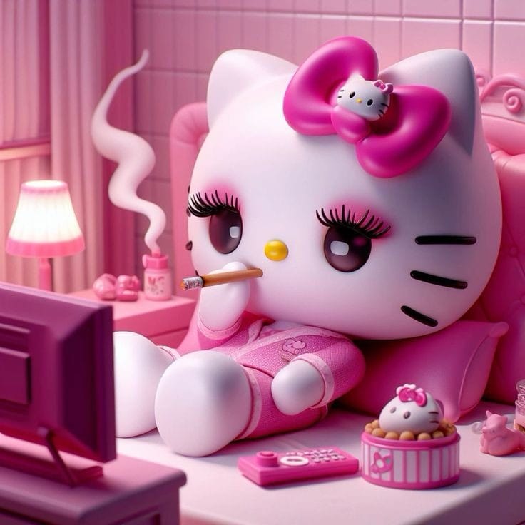 cute hello kitty pfp