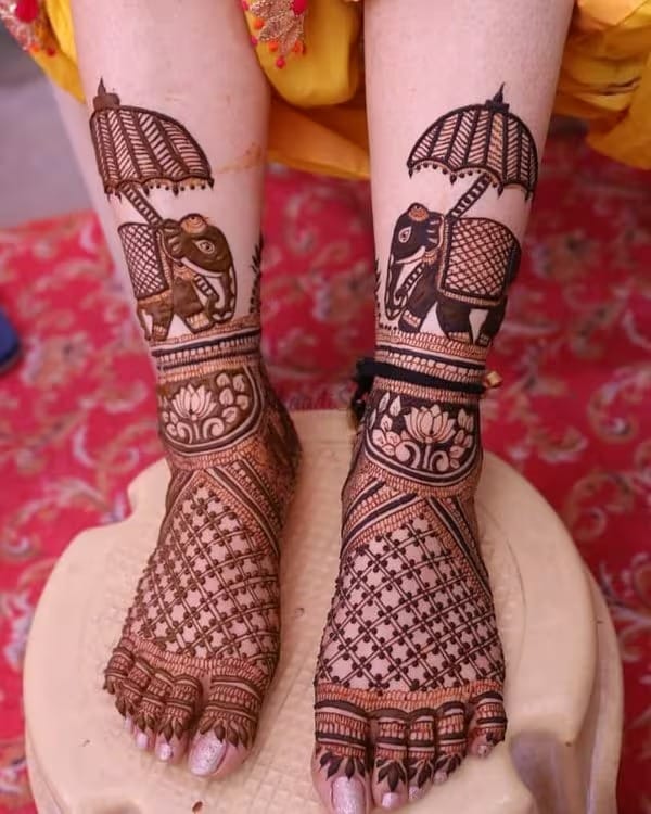 karwa chauth mehndi designs easy