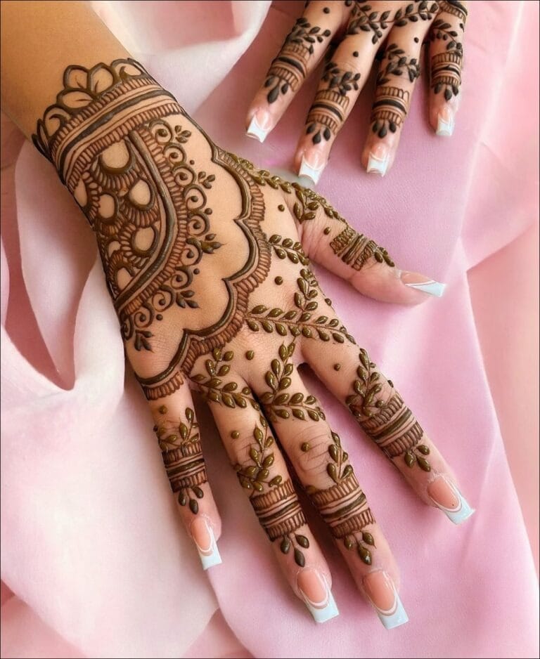 mehndi design tutoria