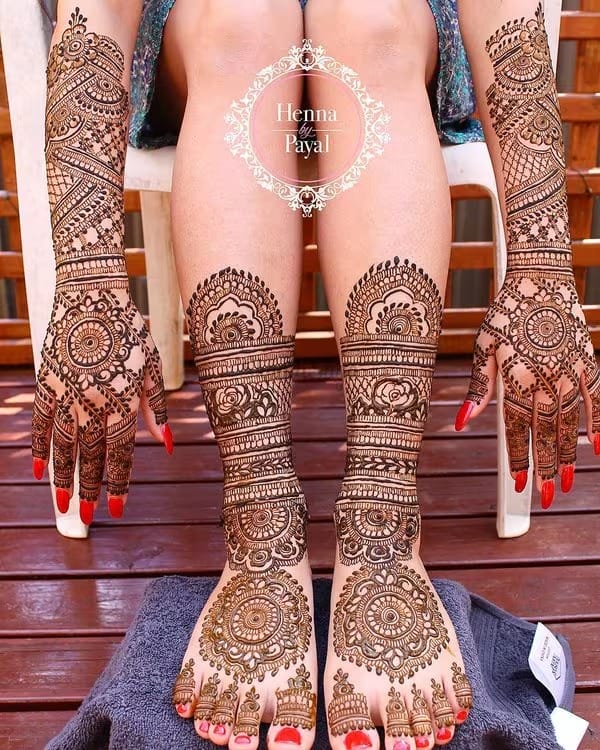 mehndi designs for karwa chauth