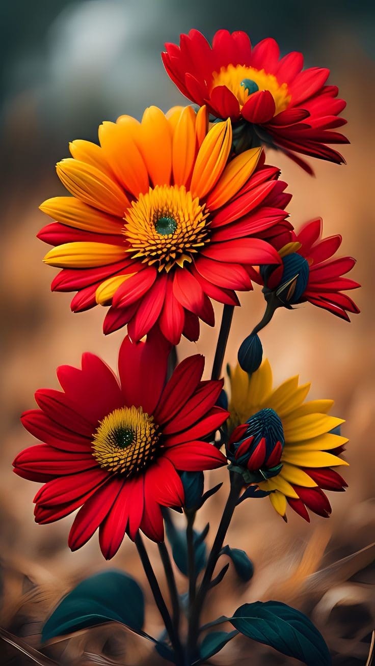 paisley flowers dp