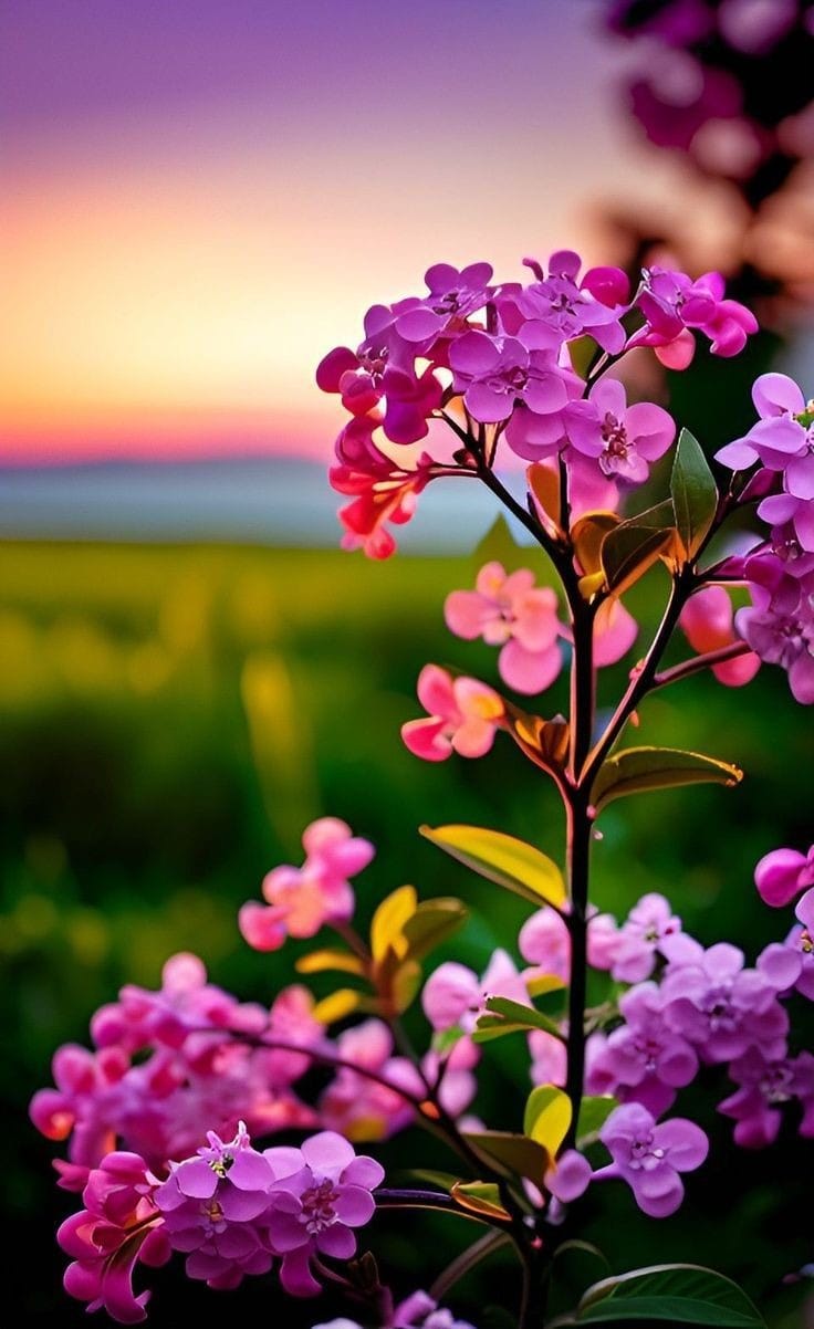whatsapp profile flowers dp blue